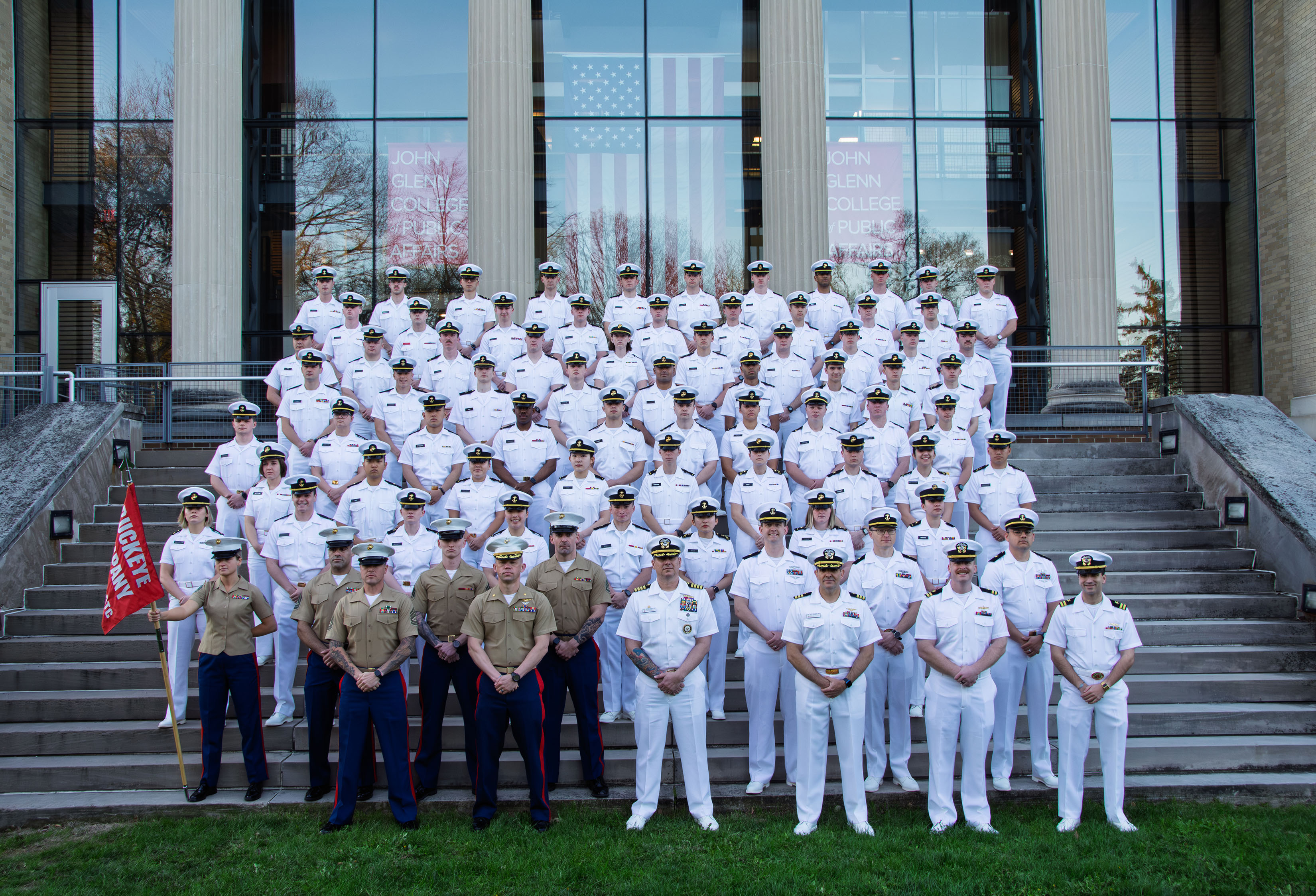 Group photo of the AU25 ROTC cadets.