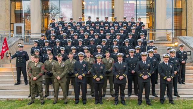 NROTC Command Photo for Autumn 2023 Semester